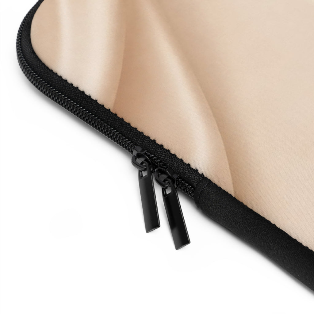 She Wears Confidence Laptop Sleeve — Feminine Crown Concept Protective Sleeve