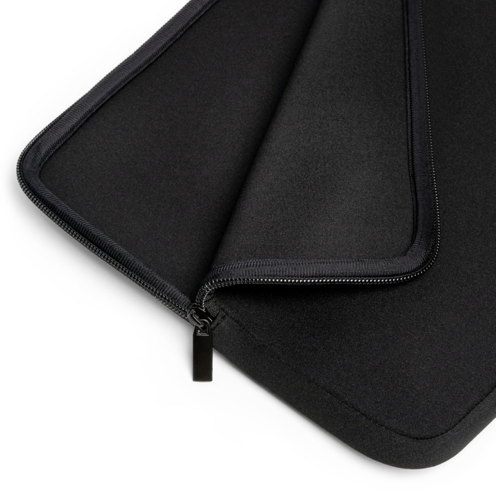 She Wears Confidence Laptop Sleeve — Feminine Crown Concept Protective Sleeve