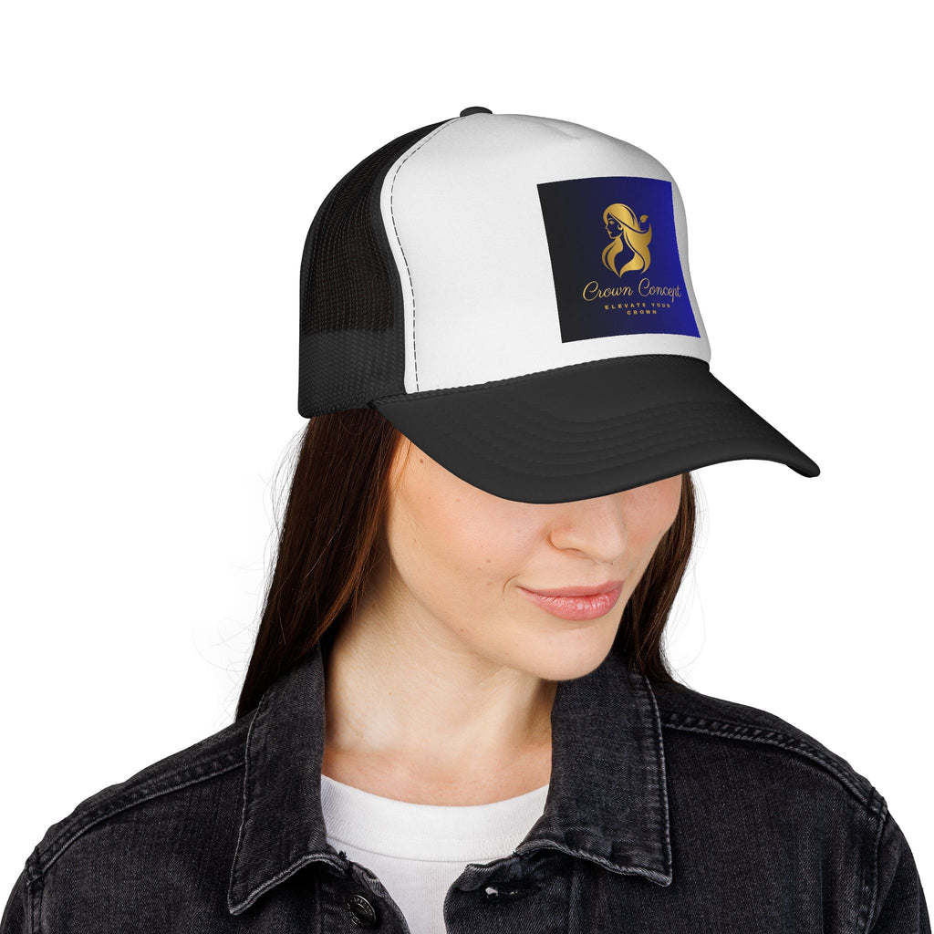 Crown Concept Trucker Cap — Customisable Unisex Hat