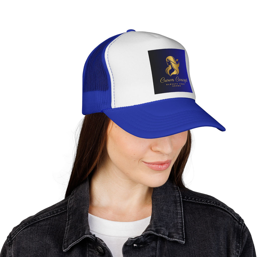 Crown Concept Trucker Cap — Customisable Unisex Hat