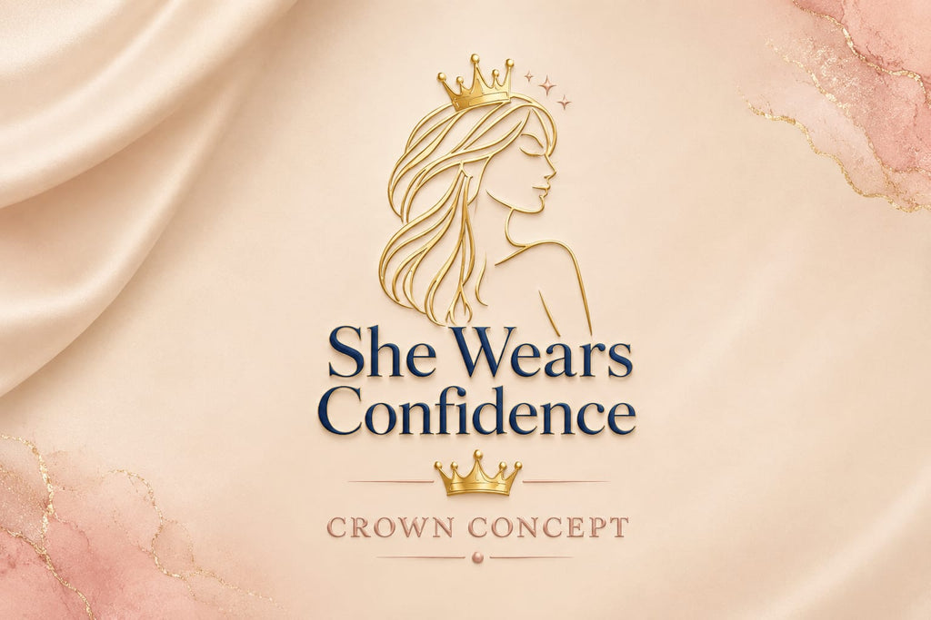 20oz Confidence Tumbler — "She Wears Confidence" Crown Concept Travel Cup