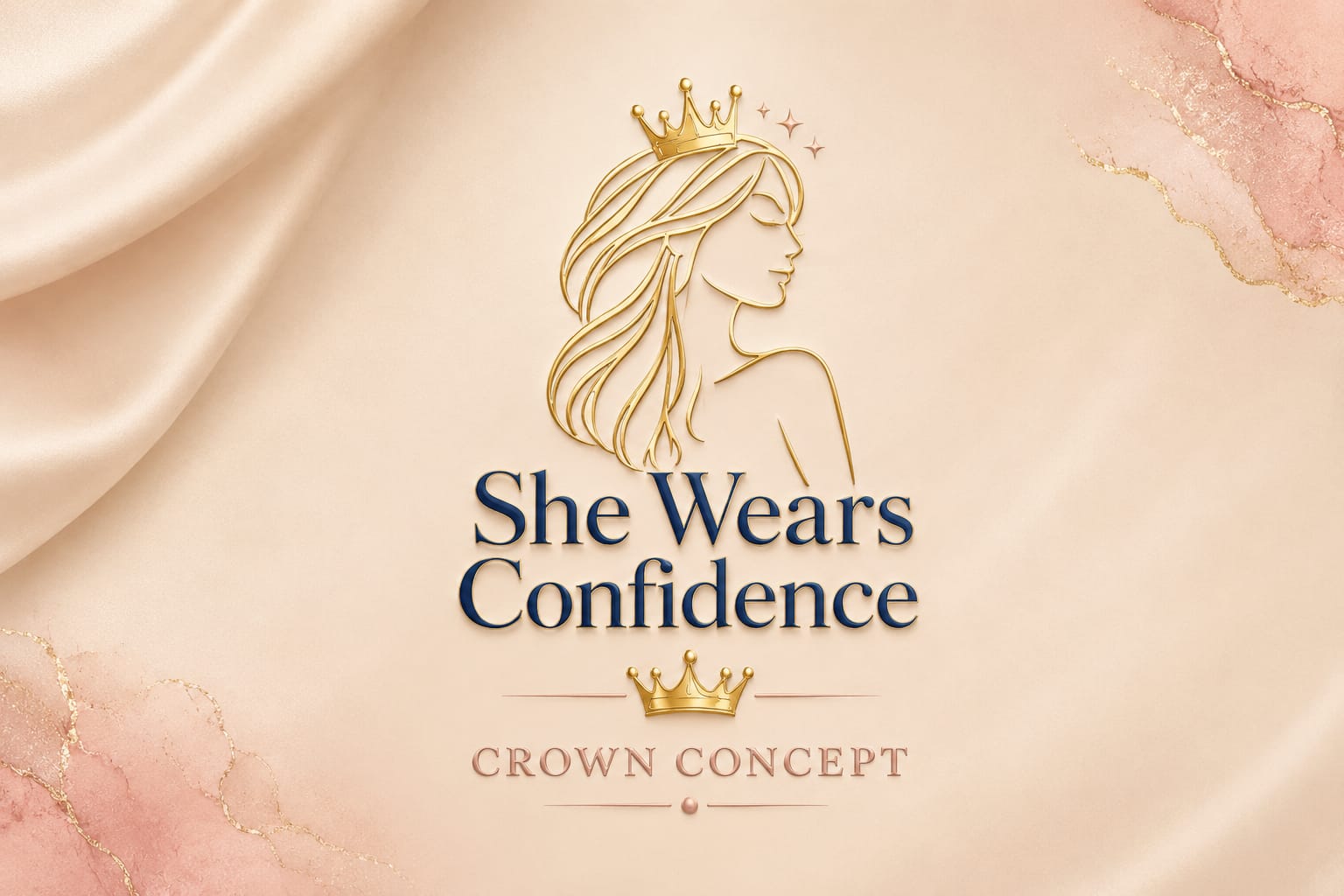 20oz Confidence Tumbler — "She Wears Confidence" Crown Concept Travel Cup