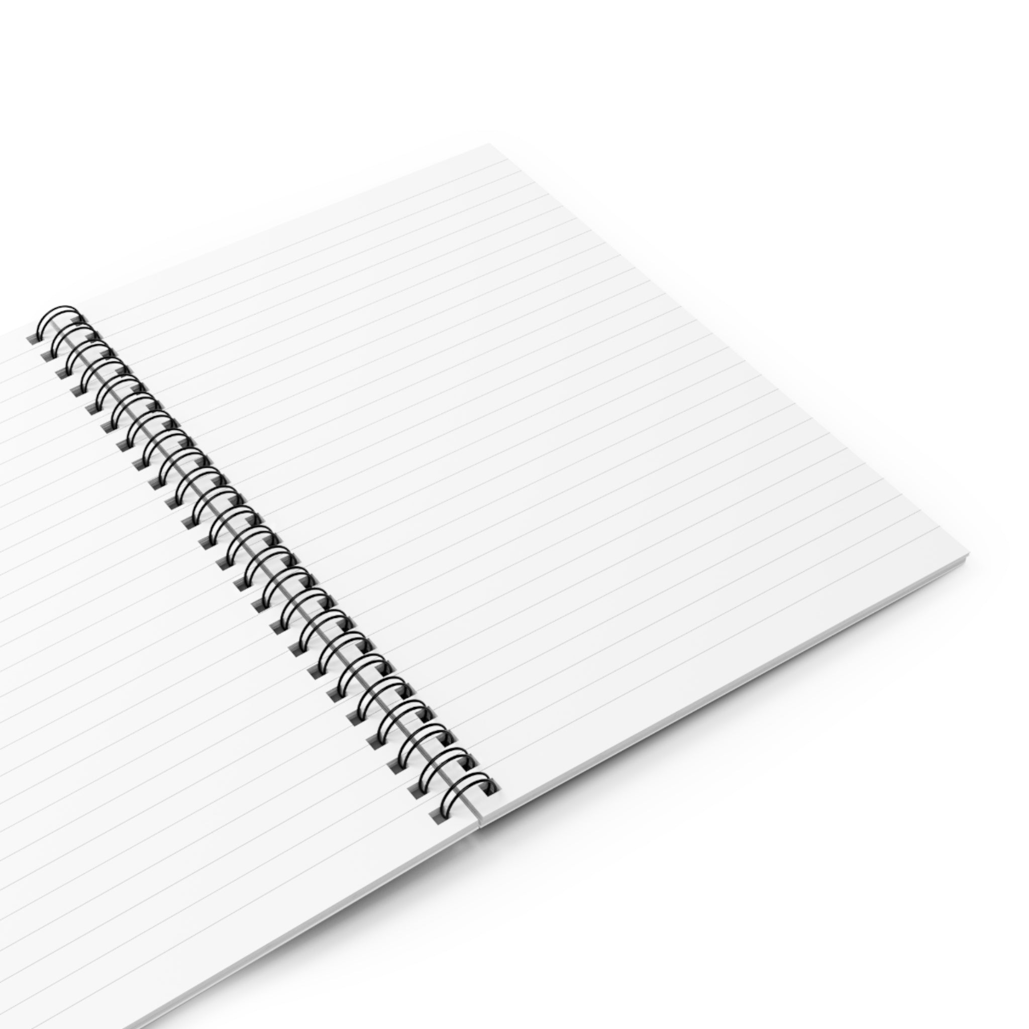 She Wears Confidence Spiral Notebook — Empowerment Journal with Crown Design