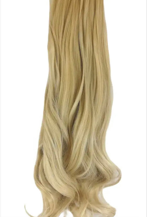 10 Piece Wavy Long Full Head Clip-on Hair Extensions XXL.