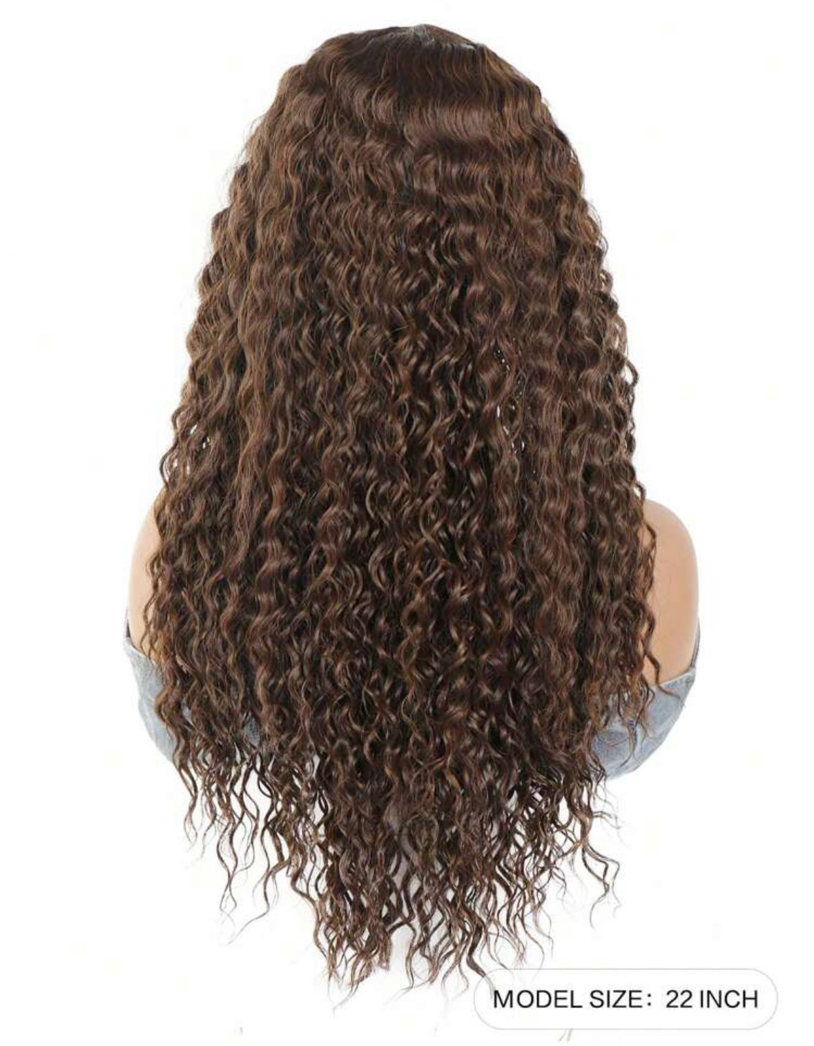Kinky Curly Luxury Wig – Human Blend.