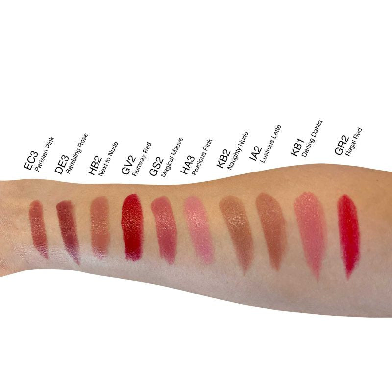 Luxury Cream Lipstick - Vegan, Paraben Free, Cruelty Free