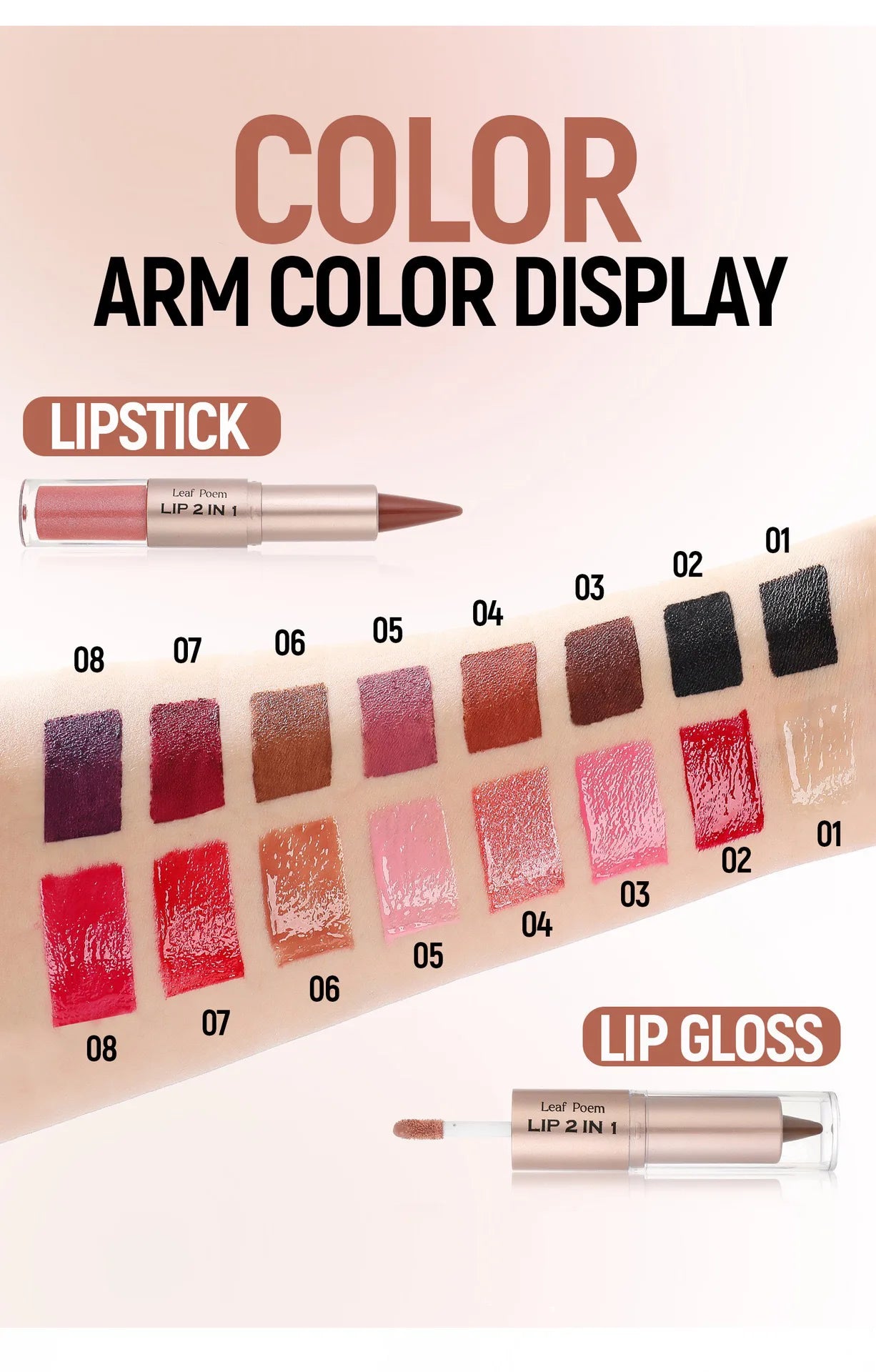 Double-Ended Lip Liner & Gloss