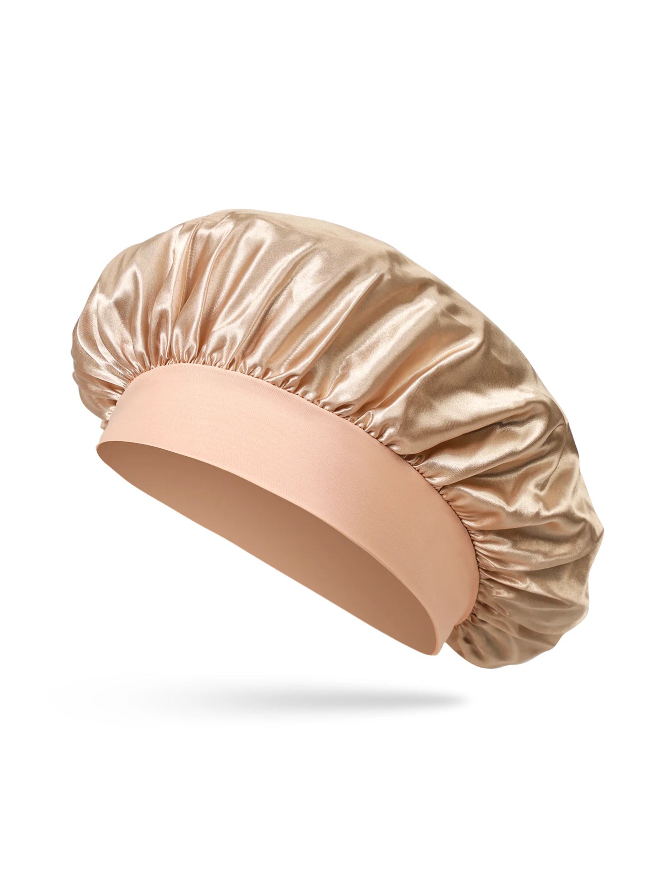 Satin Bonnet Silk Hair Bonnet for Sleeping, Sleep Bonnets for Women Large Wide Soft Band Sleep Cap for Curly Hair Braids