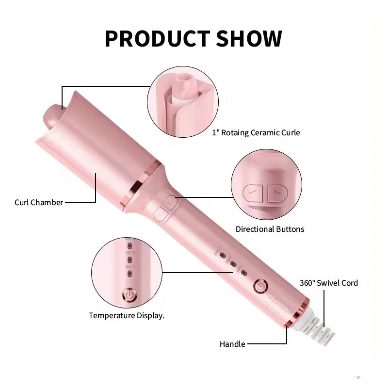 Cordless Auto Hair Curler