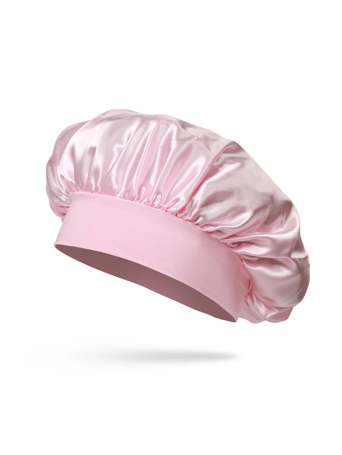 Satin Bonnet Silk Hair Bonnet for Sleeping, Sleep Bonnets for Women Large Wide Soft Band Sleep Cap for Curly Hair Braids