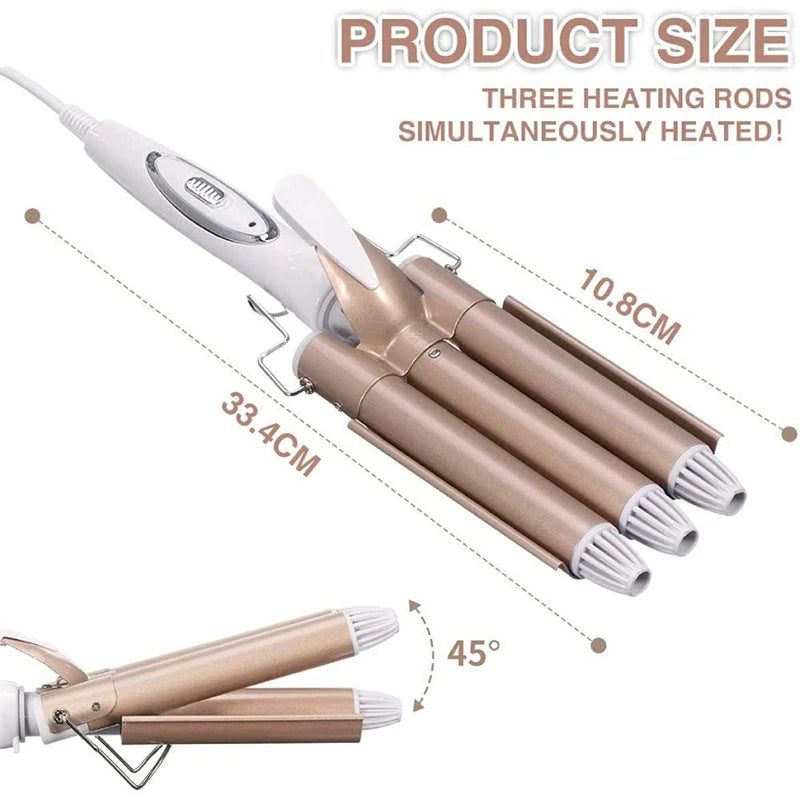 Triple Barrel Hair Waver