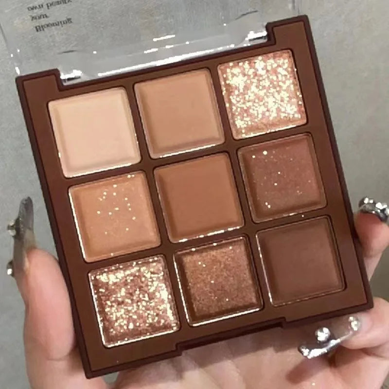 Chocolate Eyeshadow Palette — 9 Shades