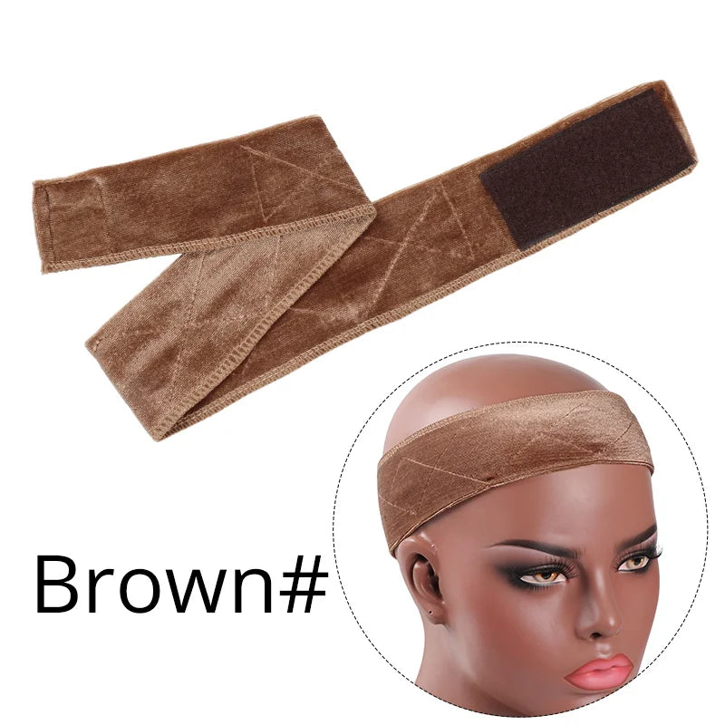 Crown Velvet Wig Grip Headband
