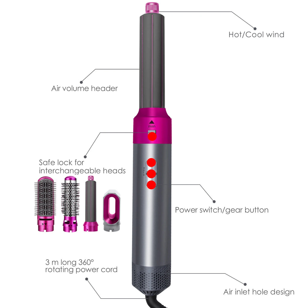 5-in-1 Hair Styling Set