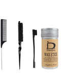 Crown Wig Edge Control Wax Stick Kit — With Comb, Bristle & Edge Brush