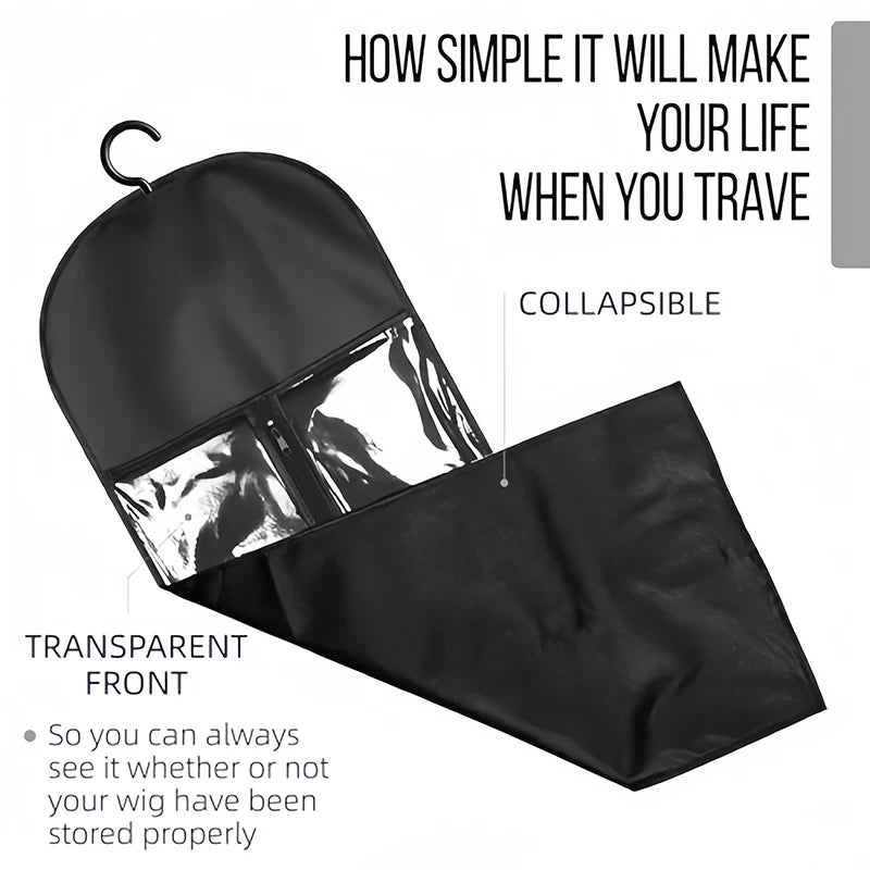 Wig Storage Bag with Hanger