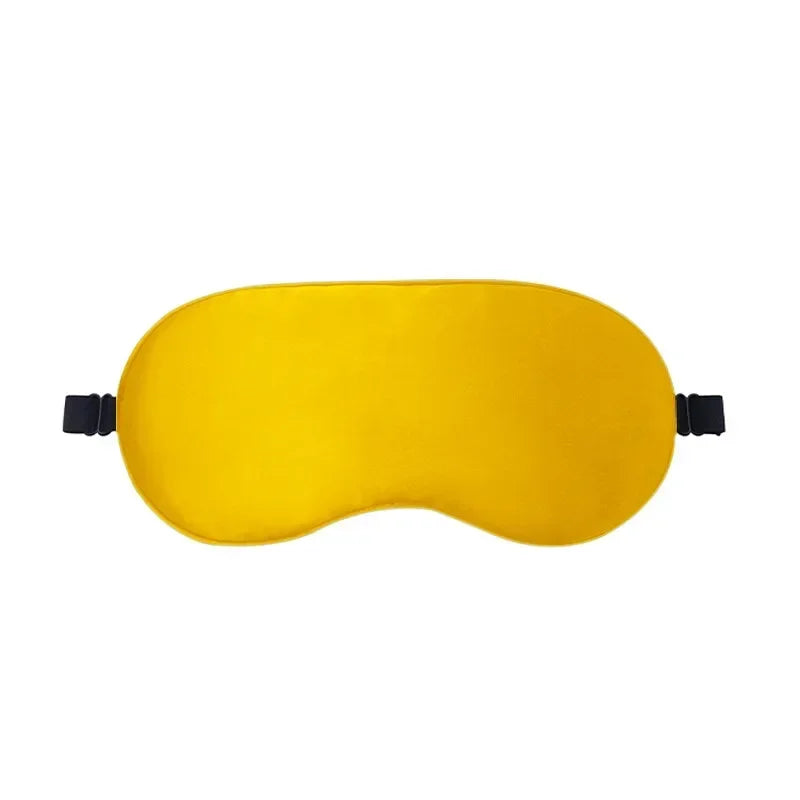 Soft Silk Sleep Mask Eye Masks for Sleep, 100% Blackout, Zero Eye Pressure, Blindfold with Adjustable Strap, Travel Eye Covers