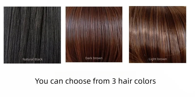 Curly Middle-Part Synthetic Wig