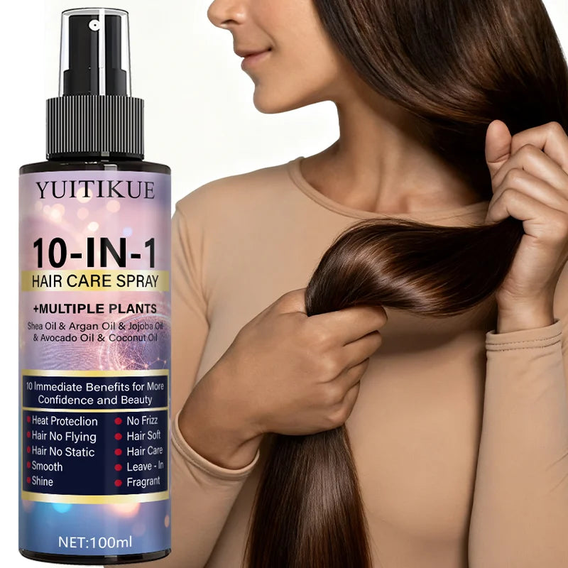 Crown 10-in-1 Hair Care Spray — Leave-In, Heat Protect & Anti-Frizz 100ml