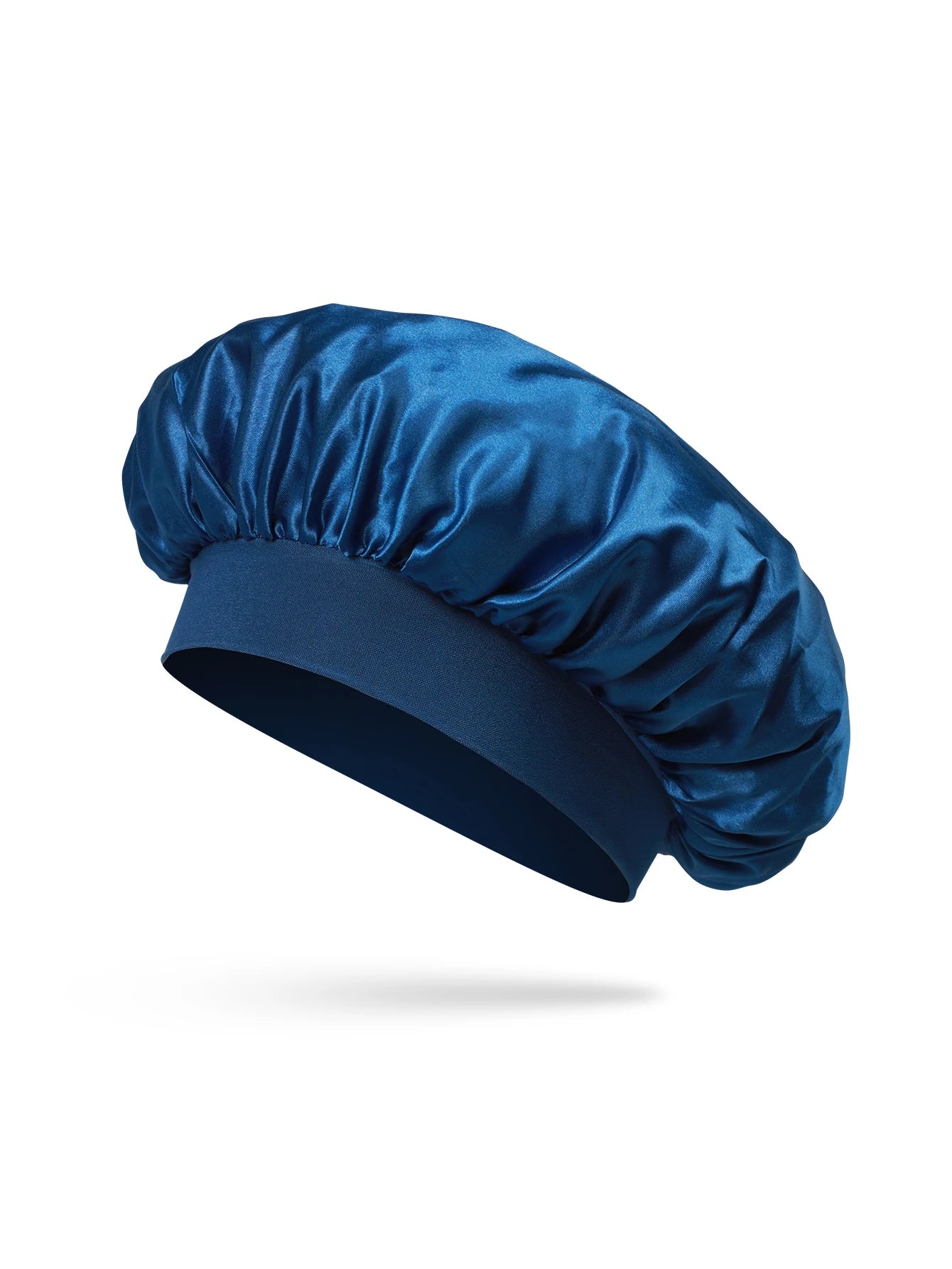 Satin Bonnet Silk Hair Bonnet for Sleeping, Sleep Bonnets for Women Large Wide Soft Band Sleep Cap for Curly Hair Braids