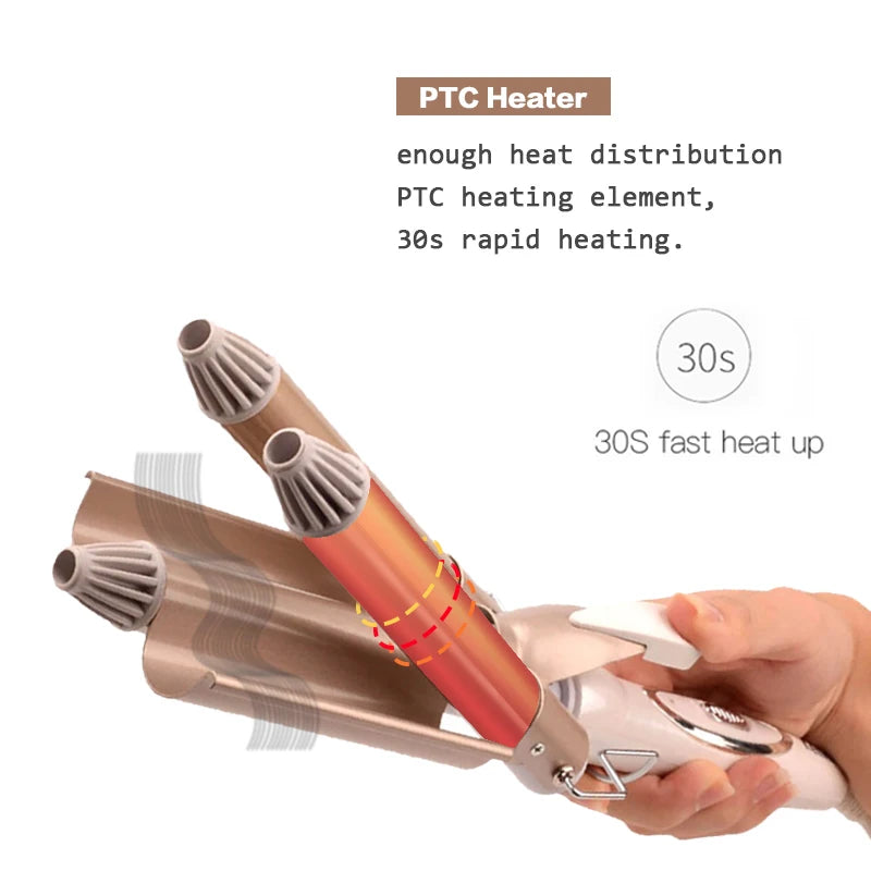 Triple Barrel Hair Waver