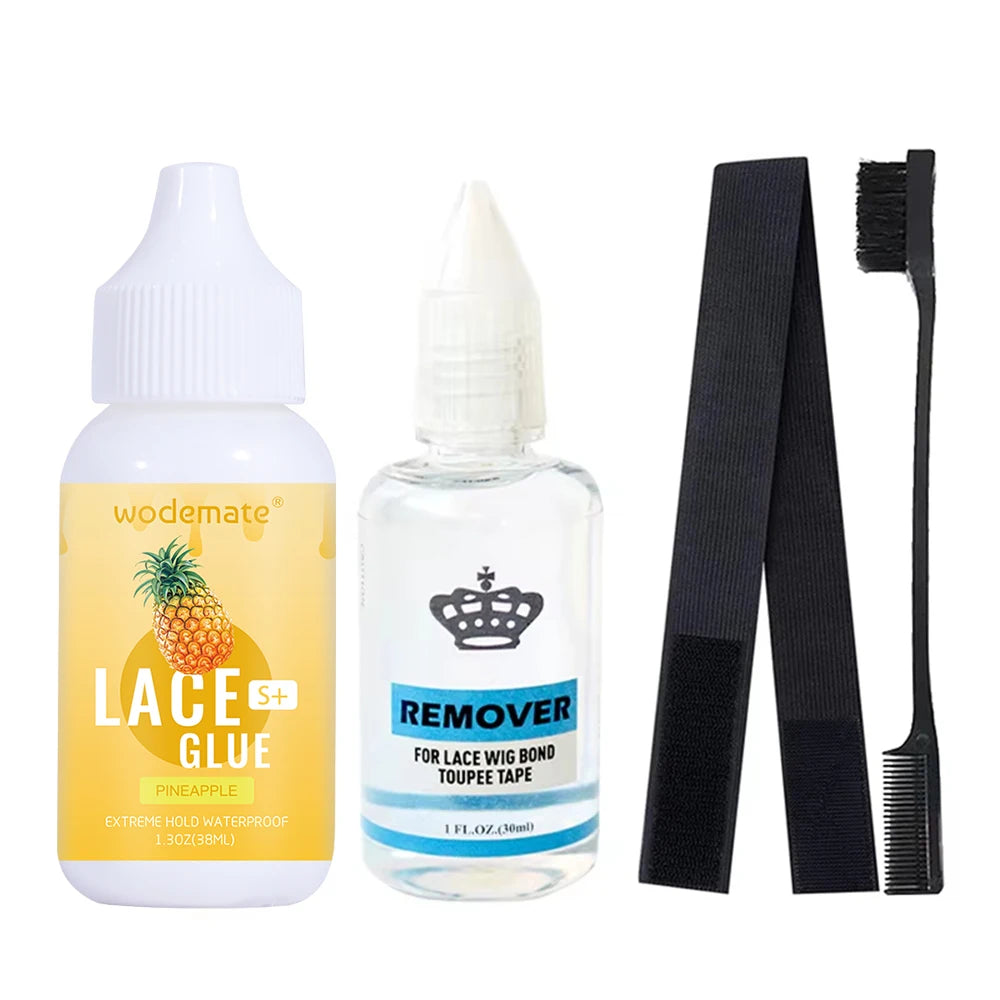 Crown Invisible Wig Bonding Glue & Remover Set — Waterproof 30ml