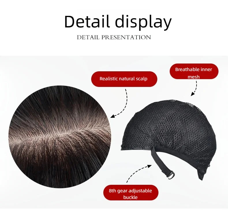 Curly Middle-Part Synthetic Wig