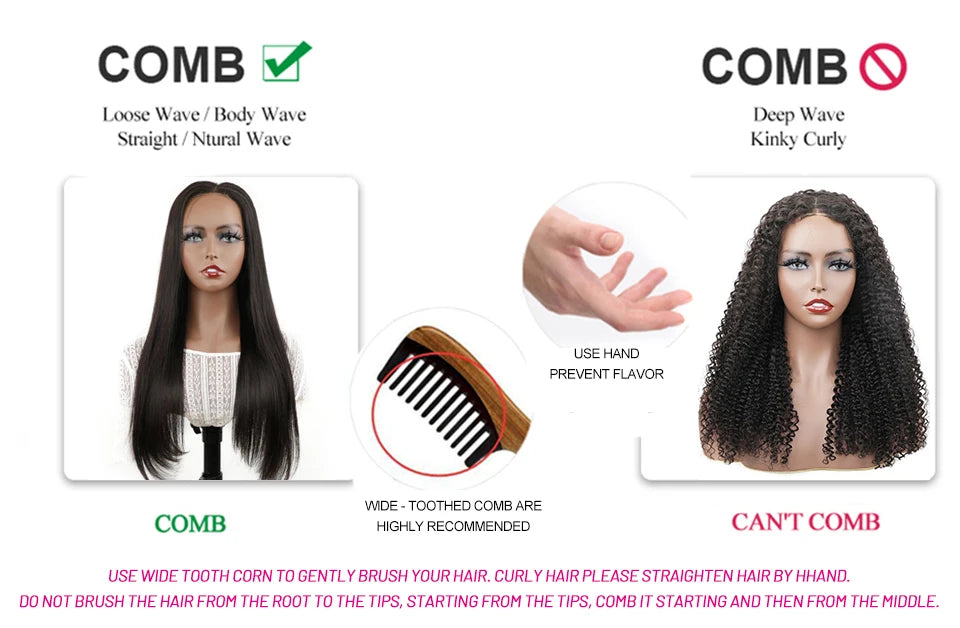 Water wave glueless human wig 7x5 HD lace pre-cut South Africa — Crown Concept