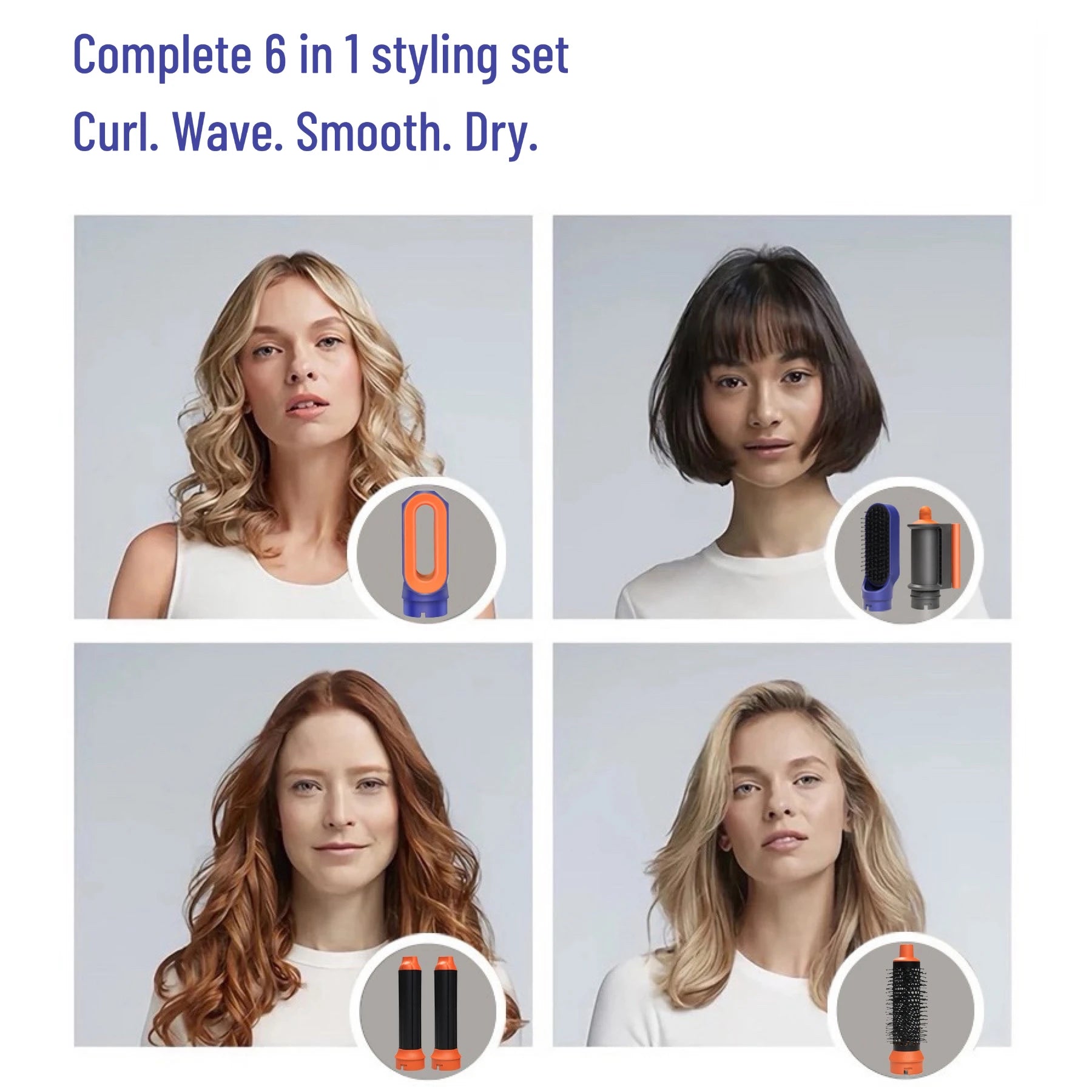 6-in-1 Hot Air Styling Brush