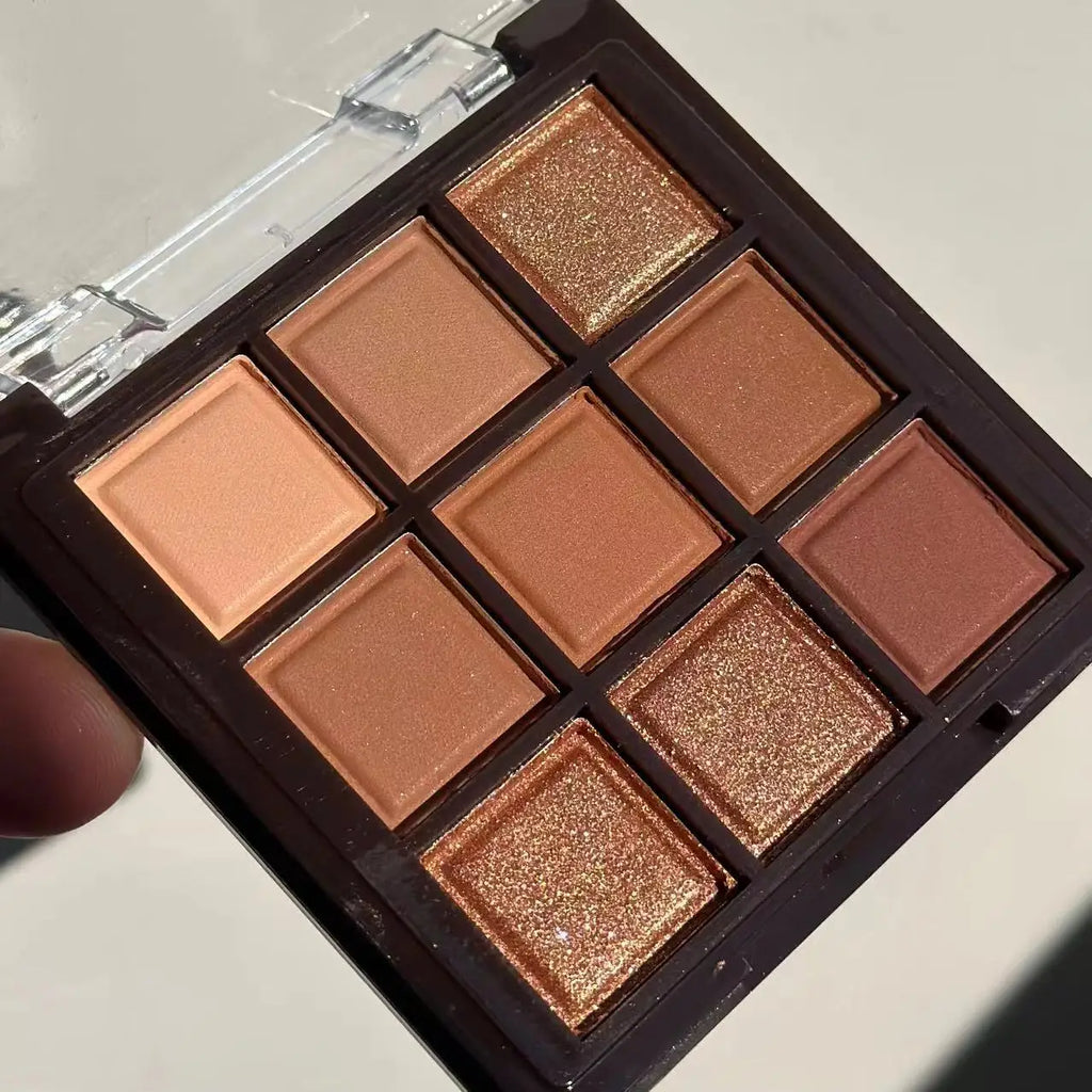 Chocolate Eyeshadow Palette — 9 Shades