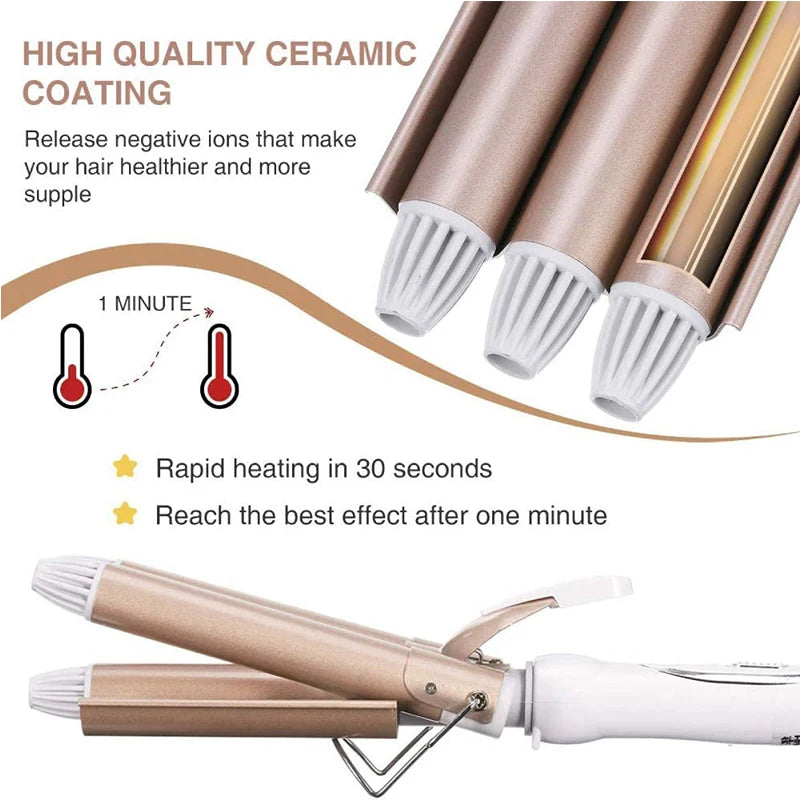 Triple Barrel Hair Waver