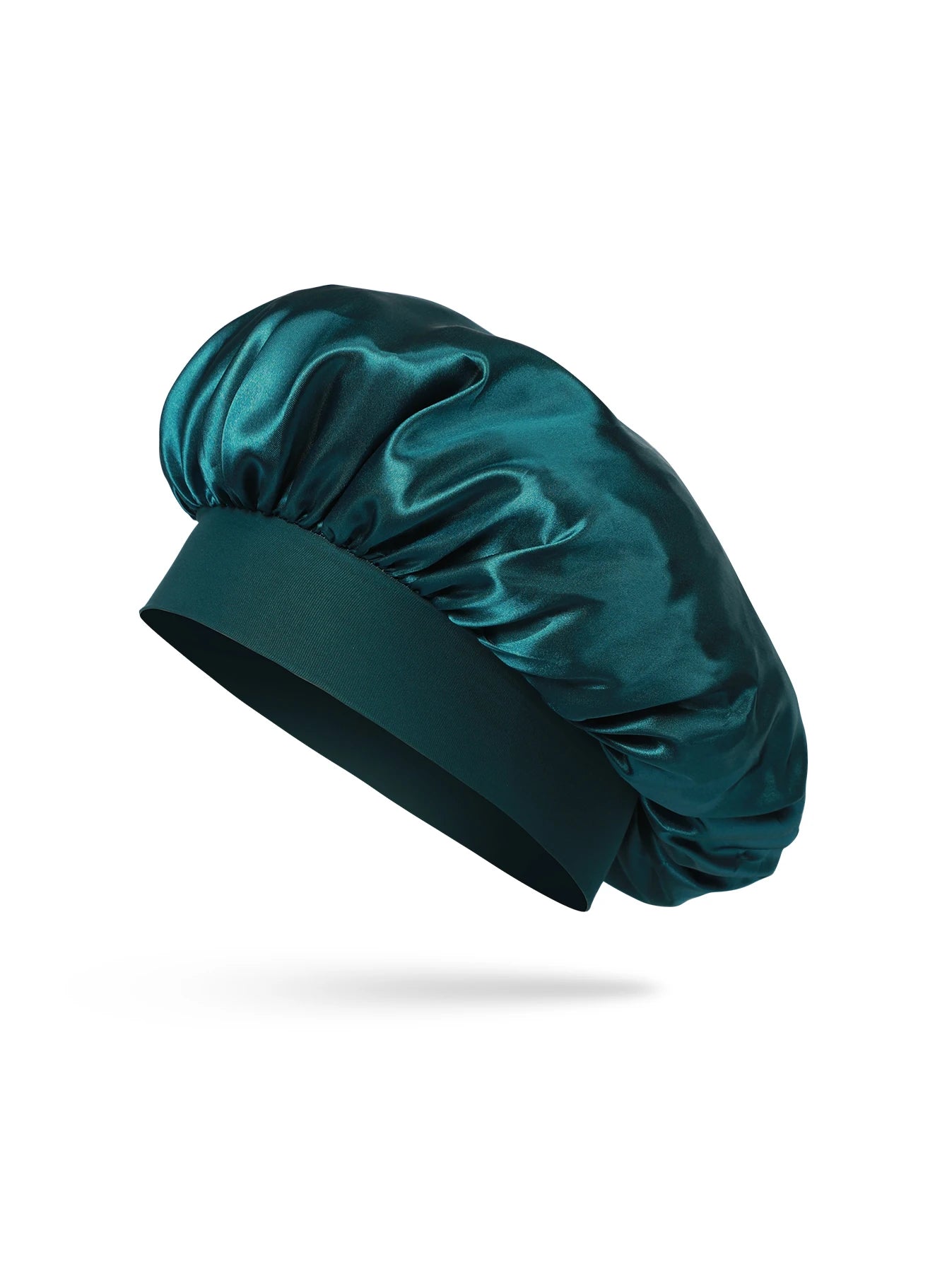 Satin Bonnet Silk Hair Bonnet for Sleeping, Sleep Bonnets for Women Large Wide Soft Band Sleep Cap for Curly Hair Braids