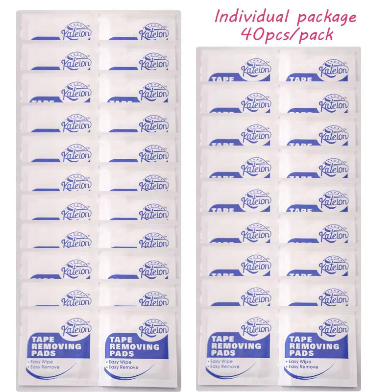 Adhesives Removal Wipes To Clean Wig Glue And Tape 30/40/60Pcs Wig Cleaning Pads For Adhesive Area And Hair System Glue Remover
