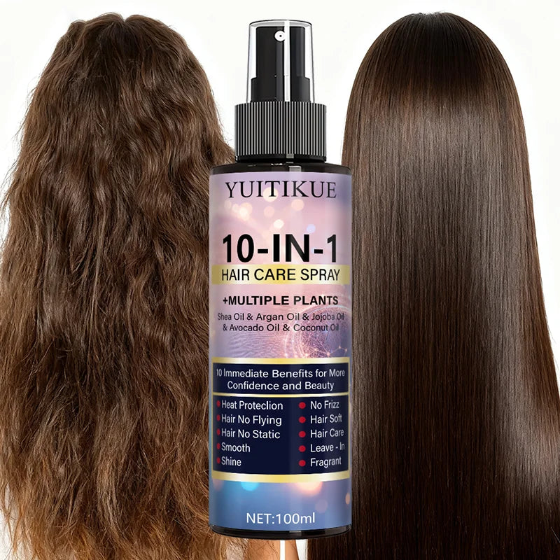 Crown 10-in-1 Hair Care Spray — Leave-In, Heat Protect & Anti-Frizz 100ml
