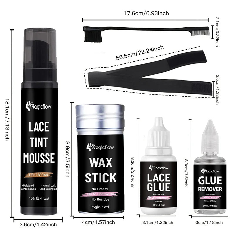 6-Piece Wig Installation Kit