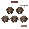 Wig Cap with Grip Band for Keeping Wigs in Place, More Full Cap-wide Transparent Lace for Lace Front Wigs