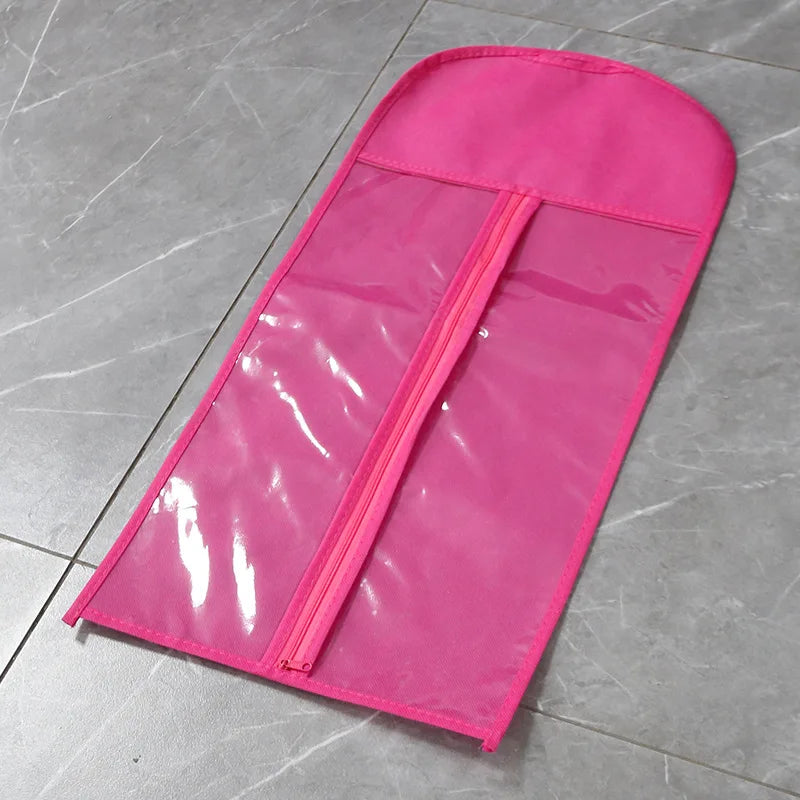 Crown Transparent Wig Storage Bag — Zip