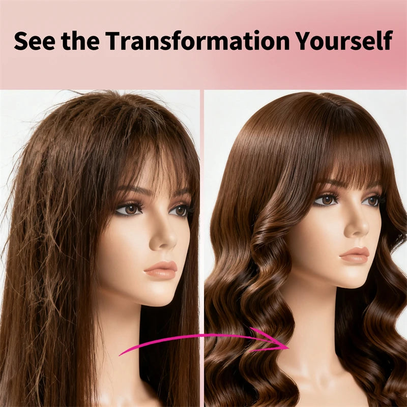 Wig Hair Care Shampoo Professional 2 IN 1 Wig Shampoo for Human and Synthetic Smoothing Shiny Repair Damaged Hair Conditioner