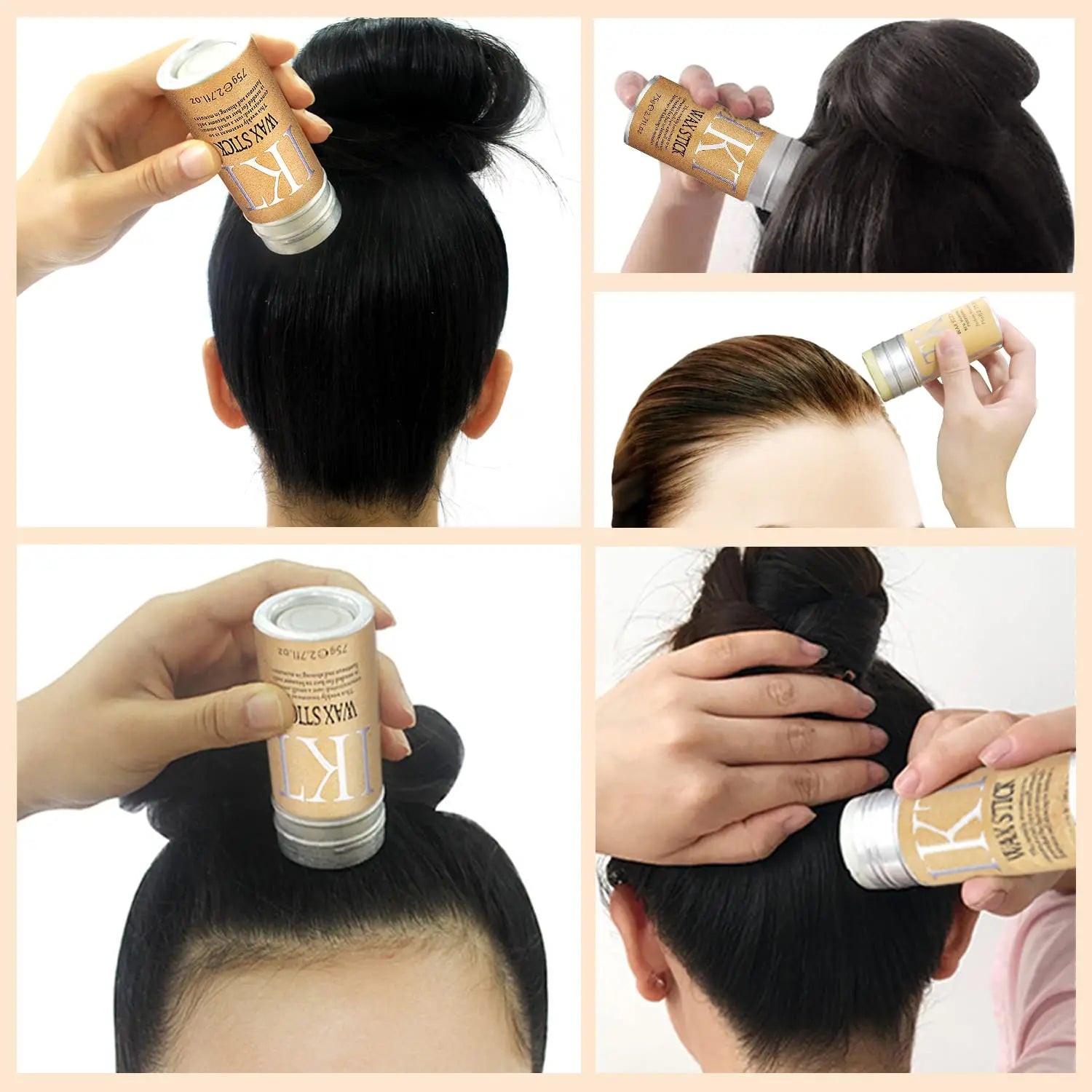 High Quality Hair Wax Stick for Wigs and Hairstyling-Edge Control, Non-Greasy Pomade for Fly Away and Frizzy Hair,Christmas gift