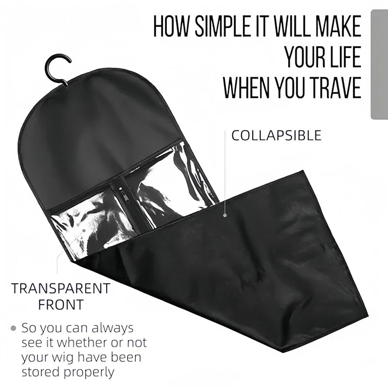 Wig Storage Bag with Hanger