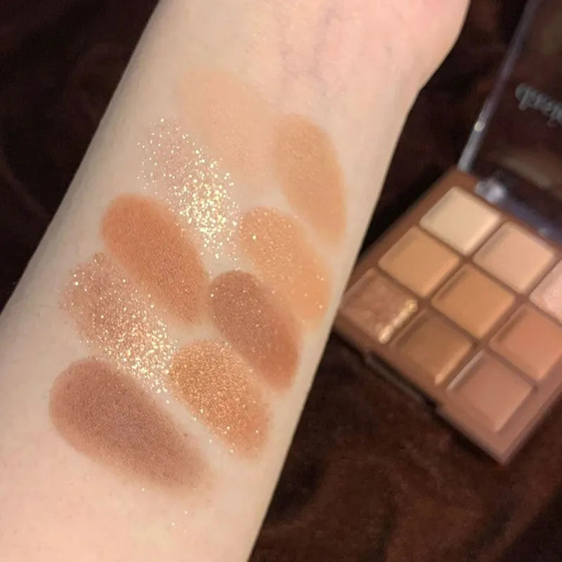 Chocolate Eyeshadow Palette — 9 Shades