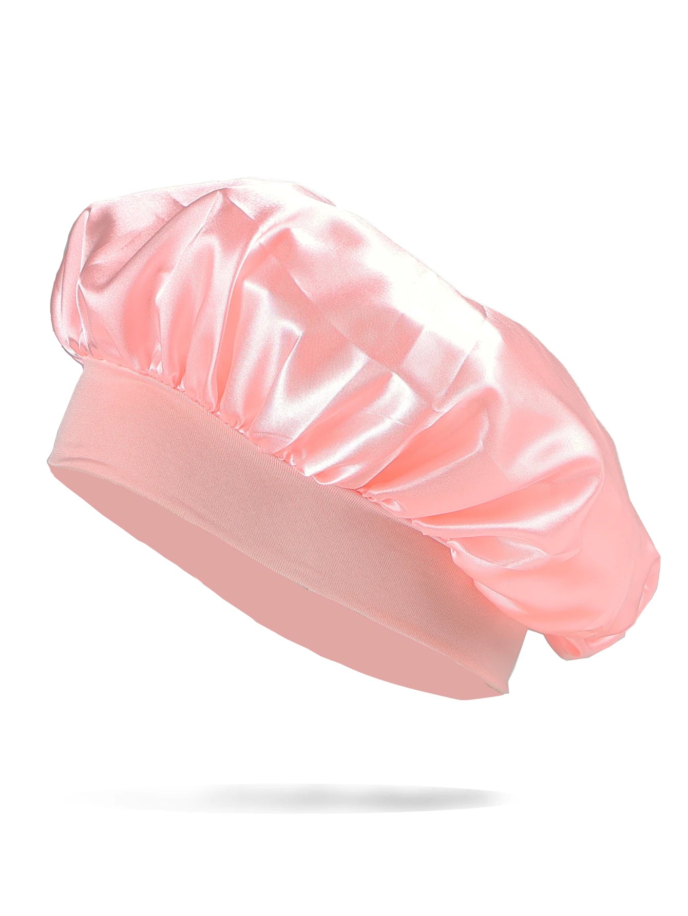 Satin Bonnet Silk Hair Bonnet for Sleeping, Sleep Bonnets for Women Large Wide Soft Band Sleep Cap for Curly Hair Braids