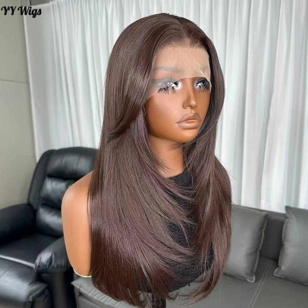 Crown Natural Wavy Lace Front Wig — 13x6 Glueless