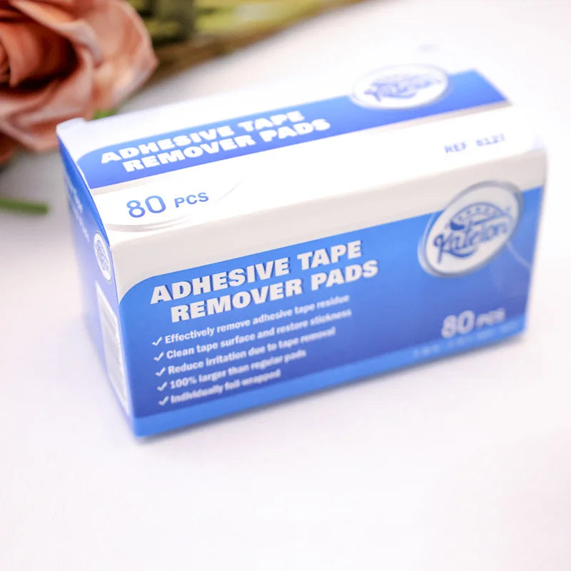 Adhesives Removal Wipes To Clean Wig Glue And Tape 30/40/60Pcs Wig Cleaning Pads For Adhesive Area And Hair System Glue Remover