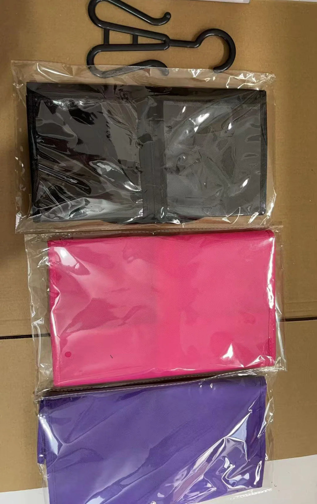 Crown Transparent Wig Storage Bag — Zip