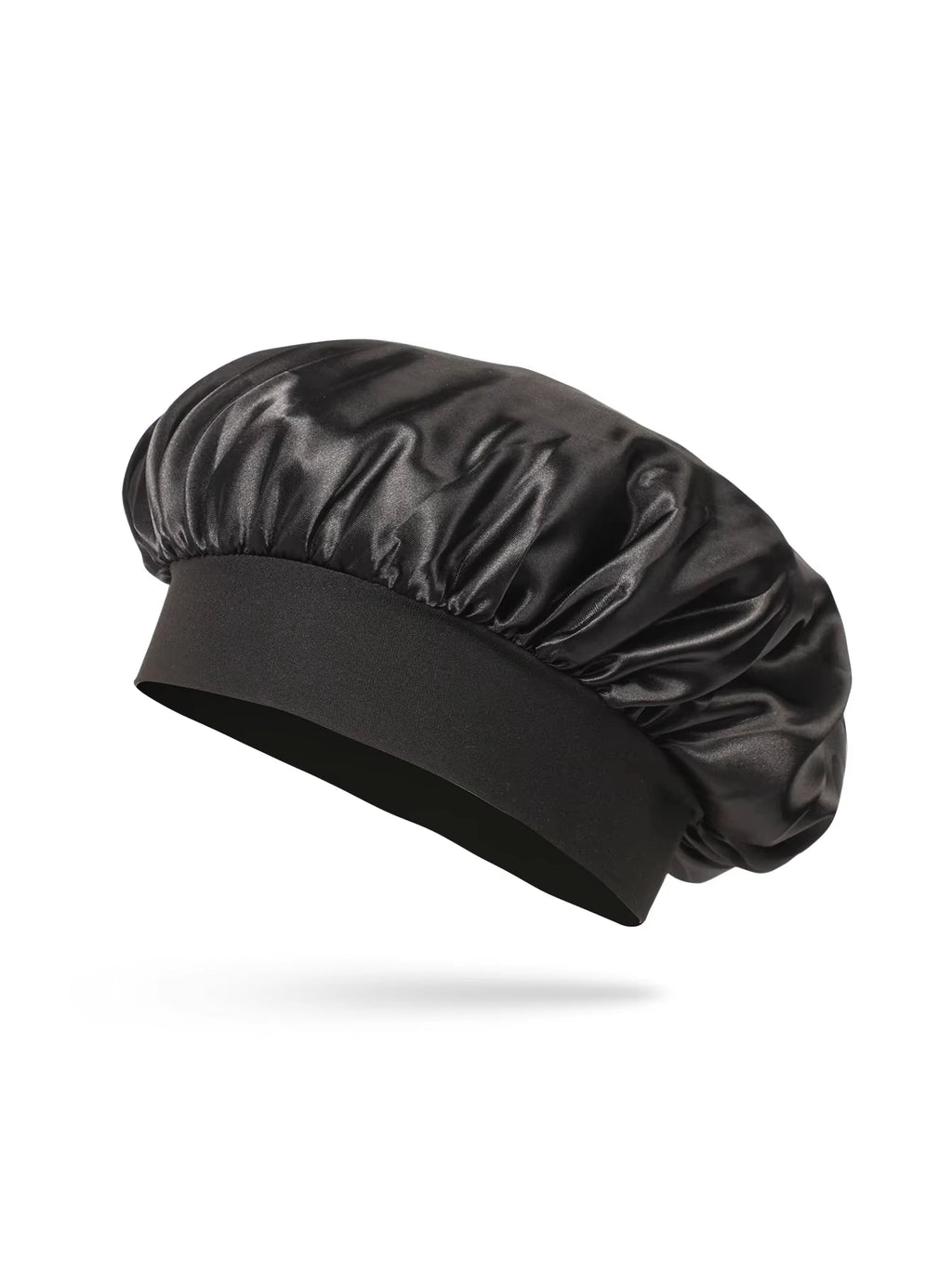 Satin Bonnet Silk Hair Bonnet for Sleeping, Sleep Bonnets for Women Large Wide Soft Band Sleep Cap for Curly Hair Braids