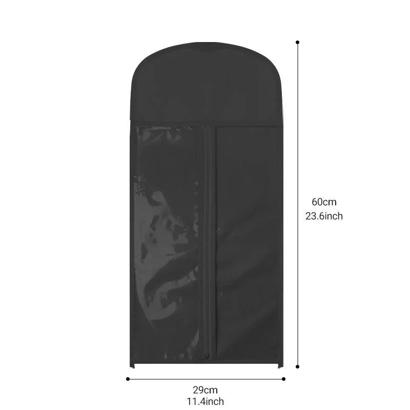 Crown Clear Wig Case — Zip Storage Bag