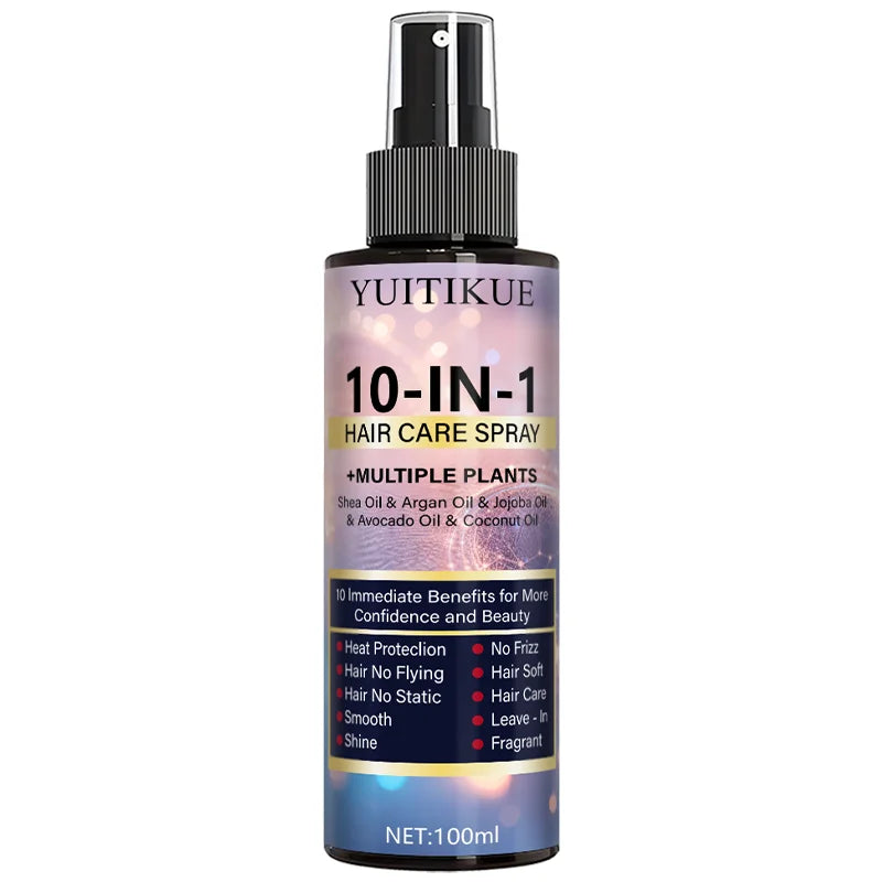 Crown 10-in-1 Hair Care Spray — Leave-In, Heat Protect & Anti-Frizz 100ml