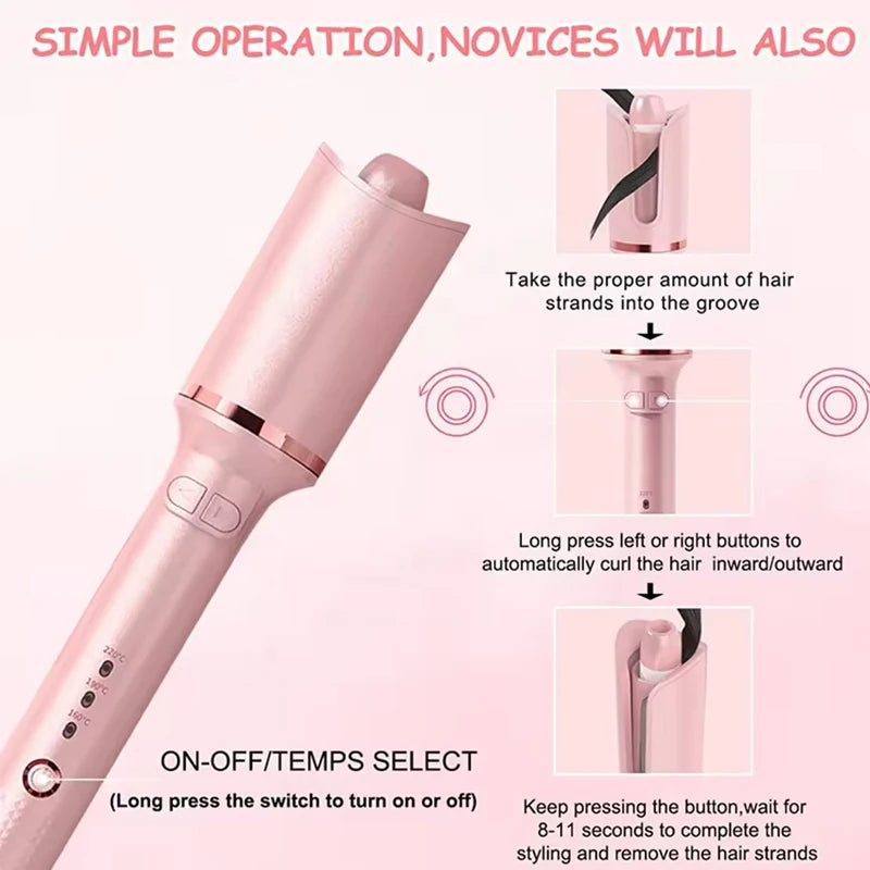 Cordless Auto Hair Curler