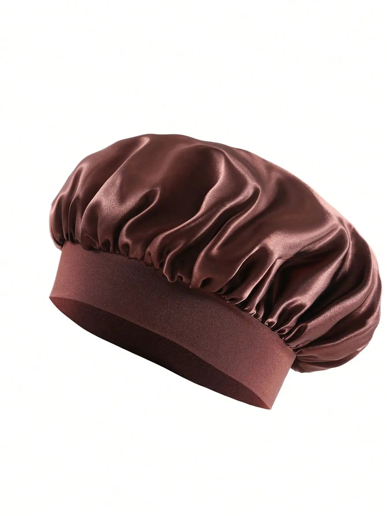Satin Bonnet Silk Hair Bonnet for Sleeping, Sleep Bonnets for Women Large Wide Soft Band Sleep Cap for Curly Hair Braids